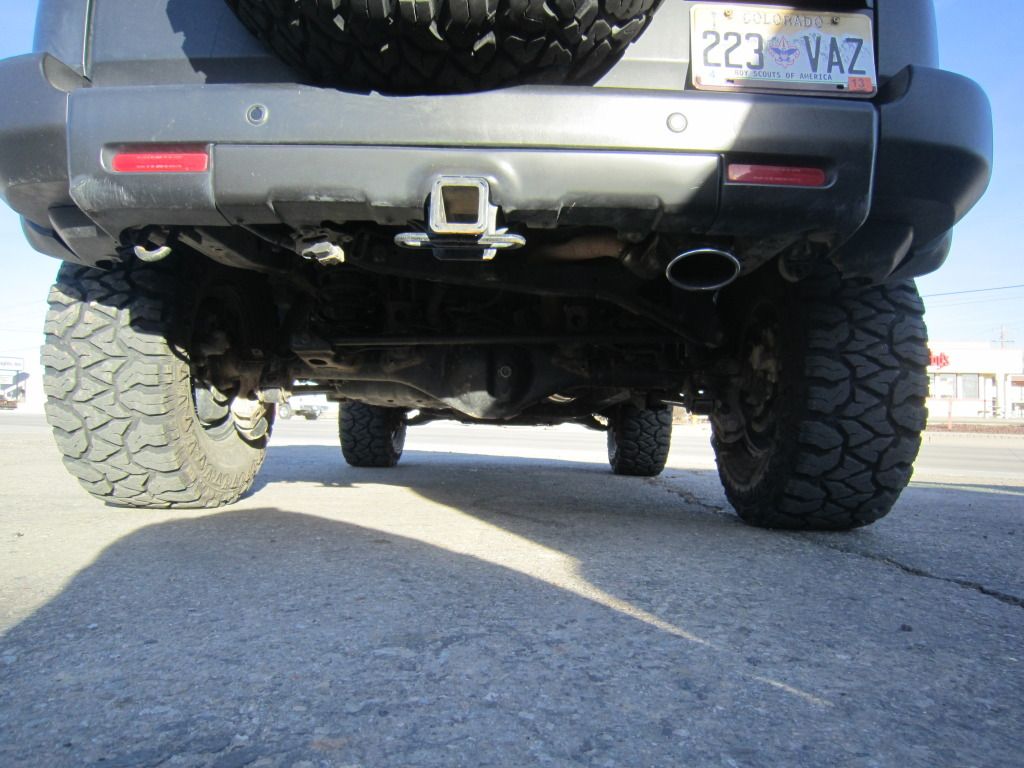 TRD Exhaust Tuck! | Toyota FJ Cruiser Forum